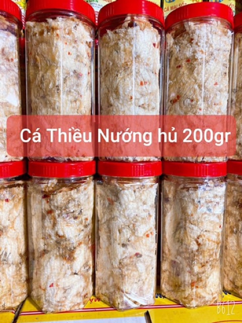 Cá Thiều Nướng ( ăn liền ) là món ăn ngon của shop Đặc Sản Biển Phan Thiết NGỌC DŨNG; Hộp 200 gram. HSD 12 tháng