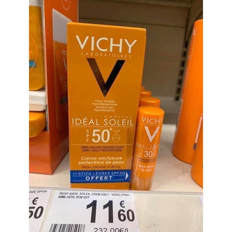 Kem Chống Nắng Vichy Capital Ideal Soleil Dry Touch