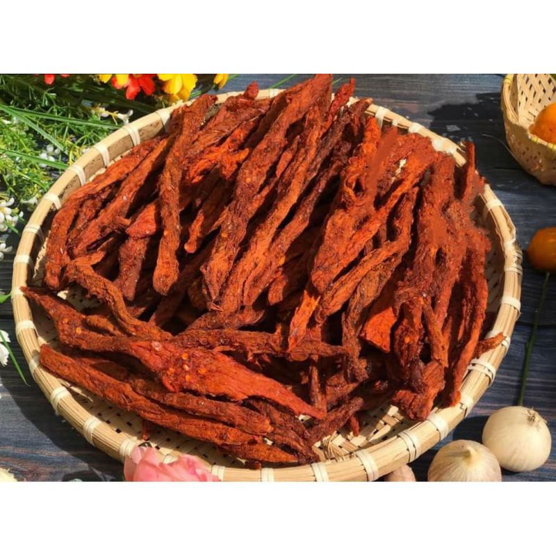 Khô bò miếng-Khô bò que-khô bò sợi-Thịt khô bò dai ngon rẻ chế biến đóng lon 150g | BigBuy360 - bigbuy360.vn
