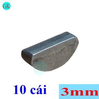 (10 cái) Chốt La vét, phe mặt trăng, Phe cá đục 3 mm [F-07]