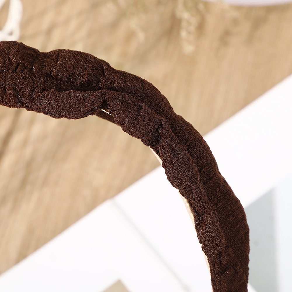 Cài tóc Haimeikang thiết kế kiểu thắt nút bản rộng phong cách Hàn Quốc xinh xắn cho nữ