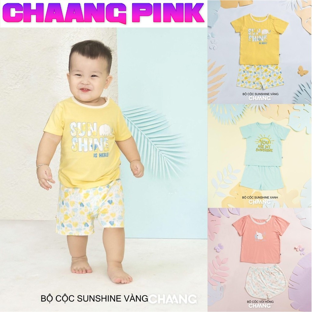 [Mã FASHIONXANH264 giảm 10K đơn 50K] Bộ cúc vai Chaang