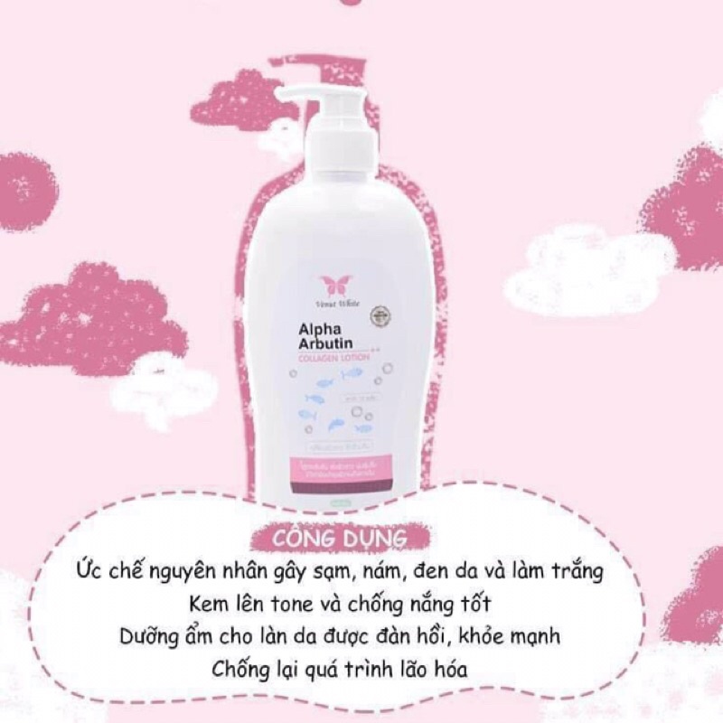Lotion dưỡng thể Alpha arbutin 3 Plus + Thái Lanl