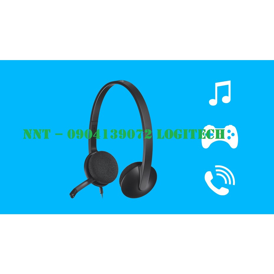 tai nghe logitech H370 chính hãng bảo hành 1 năm