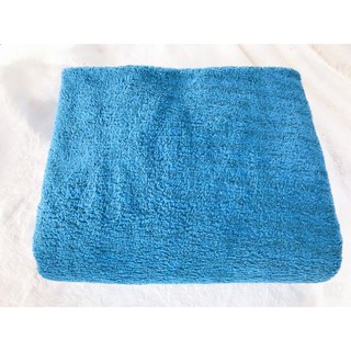 Chăn nỉ lông cừu loại dày dùng cho mùa đông màu xanh dương