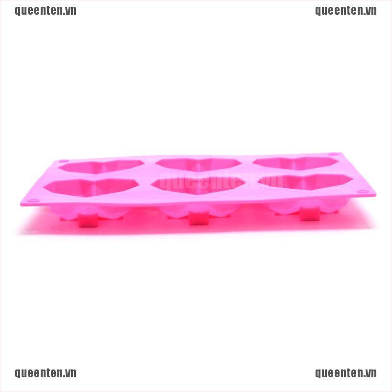 Khuôn Silicone Làm Bánh Hình Trái Tim