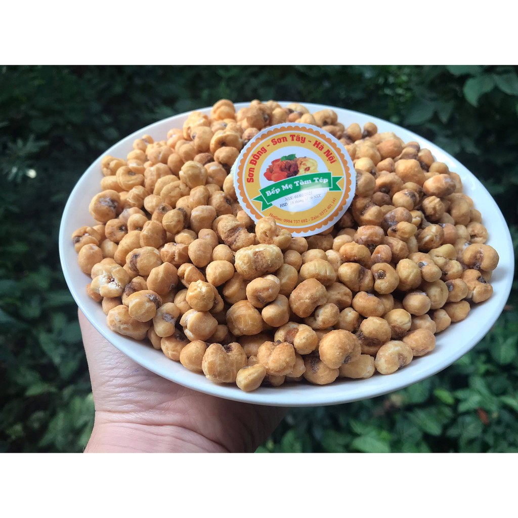 1KG BẮP NGÔ NẾP SẤY BƠ TẨM ĐƯỜNG THƠM NGON GIÒN XỐP BAO NGON