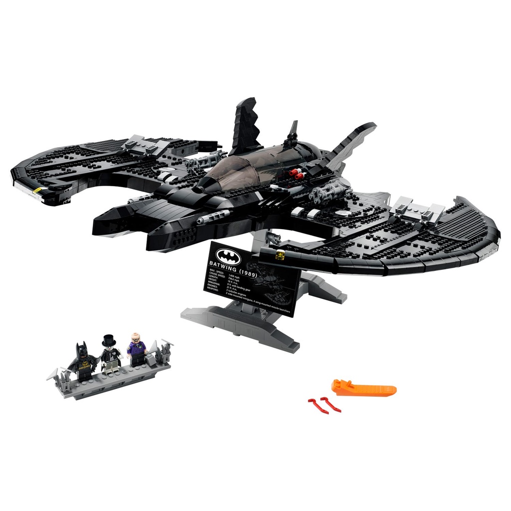 76161 Đồ chơi lắp ráp Iego 1989 Batwing -  Cánh dơi