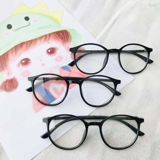 [ẢNH THẬT] Mắt kính tròn giả cận gọng kính nhựa dẻo hot trend khủng long 2020