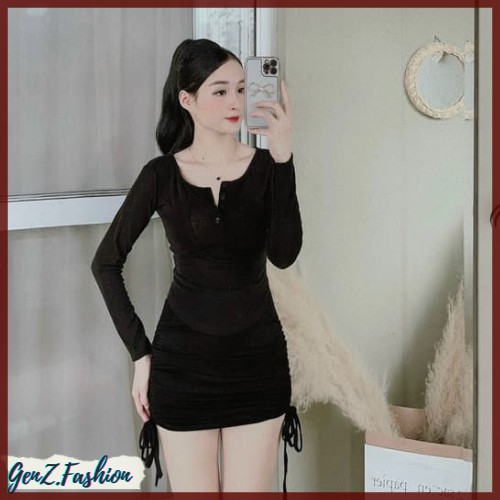 ⭕️ [CÓ HÌNH/VIDEO THẬT - HÀNG CAO CẤP] Áo Len Gân Dài Tay Basic Nhiều Màu Sexy Sang Chảnh_Mã CD024_GenZ Fashion