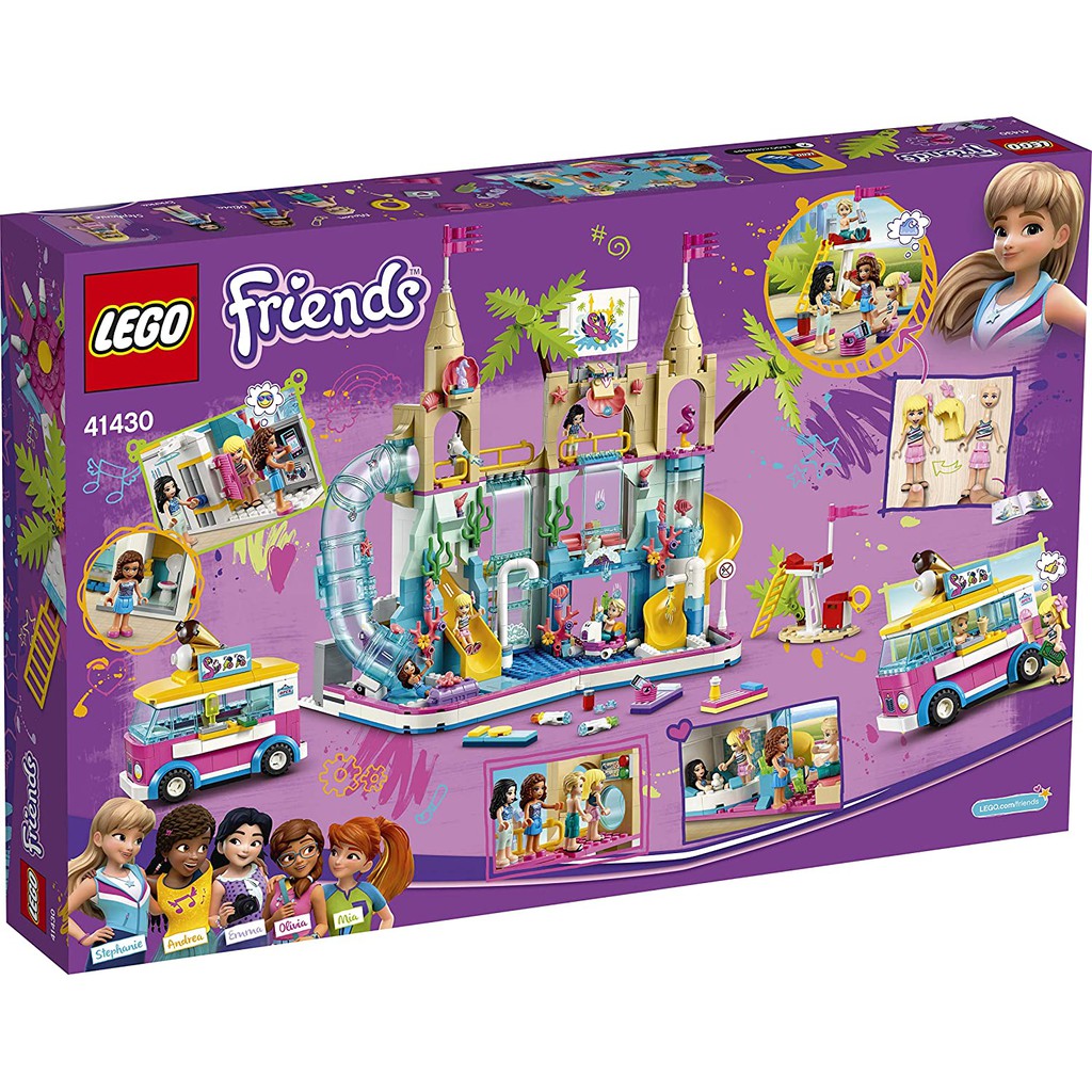 Đồ chơi LEGO FRIENDS - Công Viên Nước Mùa Hè - Mã SP 41430