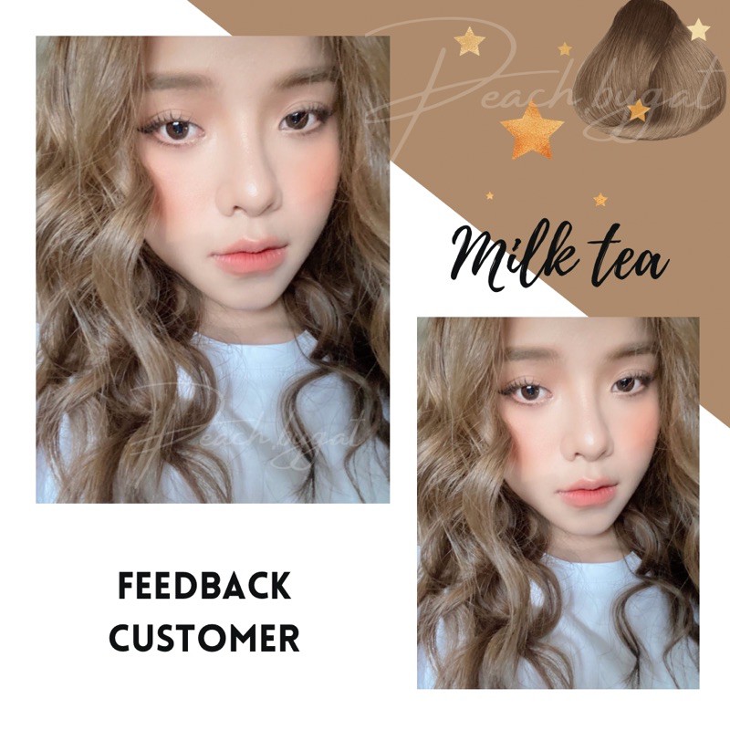 Thuốc nhuộm NÂU TRÀ SỮA peach.bygat, peach.bygat, peach.bygat | BigBuy360 - bigbuy360.vn