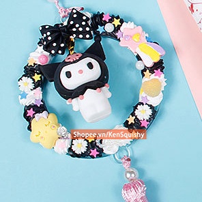 Vòng Treo Trang Trí Thủ Công Sáng Tạo Tự Trang Trí Keo Kem DIY Handmade