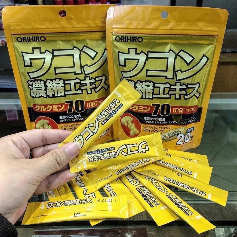 Tinh bột nghệ giải rượu Orihiro Nhật Bản