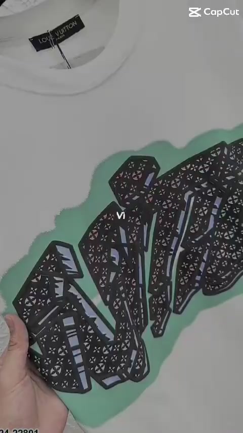 Áo Phông Nam Nữ In Chữ Eo Vì Vân Hoa Xanh Trước Ngực. Áo Cộc Tay Siêu Cấp Chất Liệu Cotton Thấm Hút Mô Hôi 2023 | BigBuy360 - bigbuy360.vn