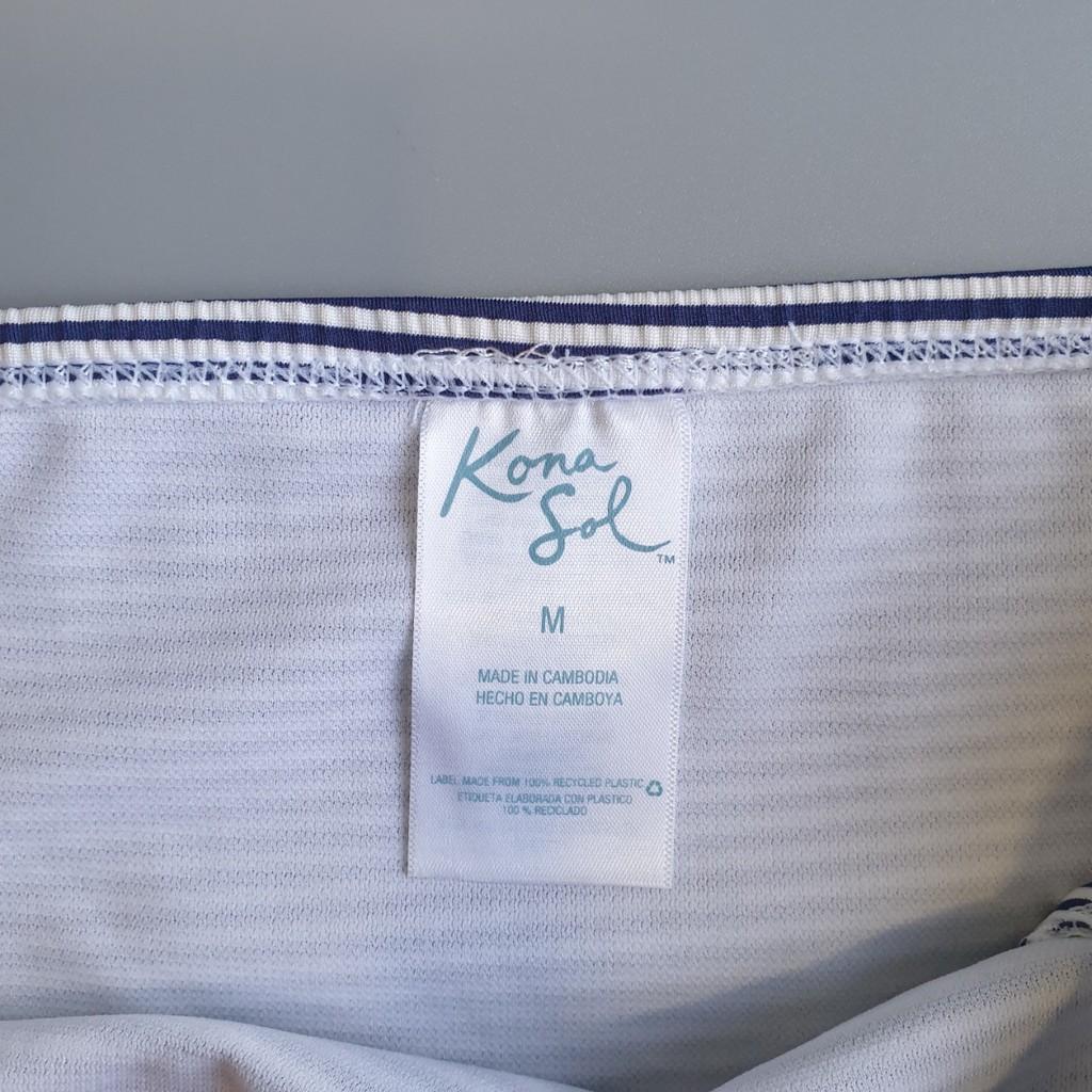 Bộ bơi hai mảnh sọc ngang Kona Sol xuất khẩu Mỹ