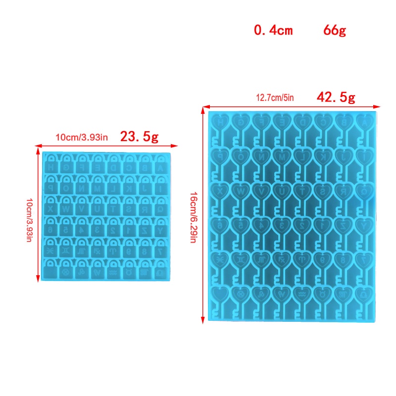 Khuôn Silicone Làm Chìa Khóa Hình Chòm Sao