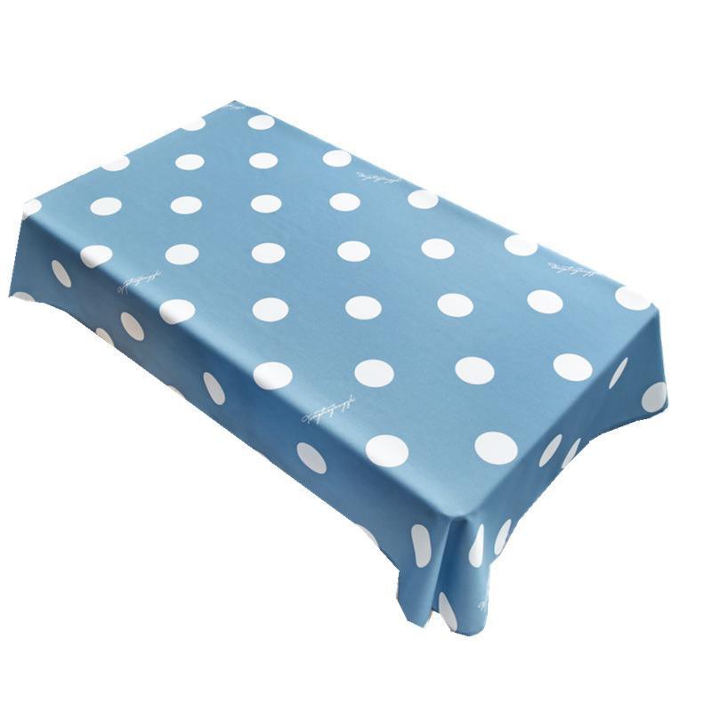 Web celebrity waterproof polka dot tablecloth tpu a undertakes to disposable oil hot cloth household northern wind