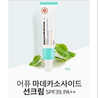Kem chống nắng chiết xuất rau má A'pieu Madecassoside Sun Cream SPF39, PA++