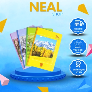 Vở Hồng Hà 120 trang và 200 trang 4 mùa