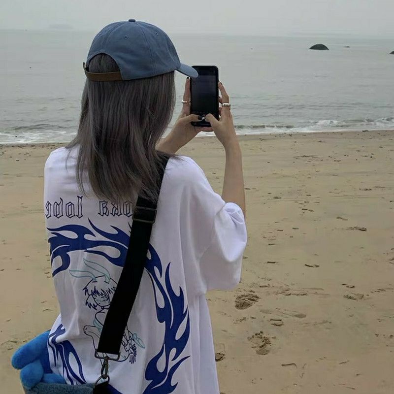 Áo Thun Tay Lỡ 100% Cotton Form Rộng Unisex Ulzzang
