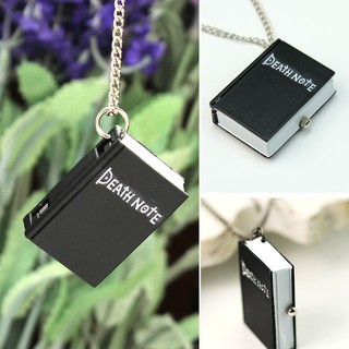 Vòng cổ Mặt Đồng Hồ Bỏ Túi Hình Cuốn Sách Death Note