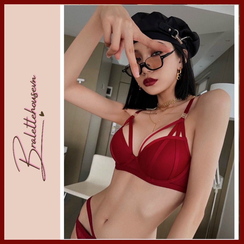 Set bộ đồ lót nữ Unnie Set có gọng có mút tôn ngực gợi cảm Bralettehousevn | BigBuy360 - bigbuy360.vn