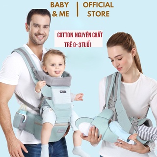 Địu trợ lực chống gù Aixintu Forbaby cotton thoáng khí cho bé 0