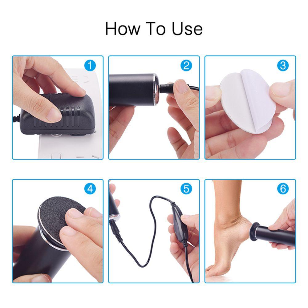 PATH Máy Chà Gót Chân Bằng Điện Cứng Khô Nhanh Nâng Cấp Tốc Độ Điều Chỉnh Được
