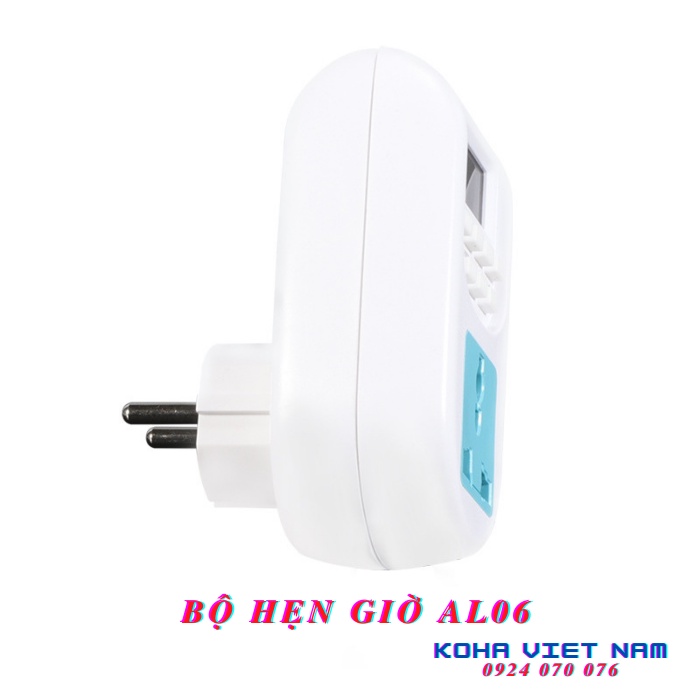 Ổ cắm hẹn giờ AL06 - Hẹn giờ điện tử chính xác cao