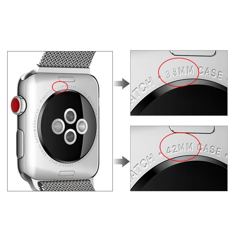 Dây đeo đồng hồ bằng thép không gỉ cho for Apple Watch Series 1/2/3/4/5/SE/6/7  watch strap 38/40/42/44/41/45mm