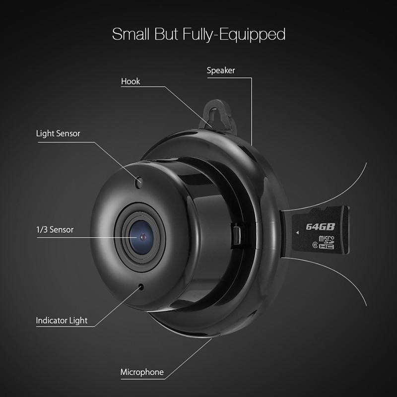 Camera Giám sát Wifi Không Dây HD 1080P An Ninh IP HỒNG NGOẠI Nhìn Đêm QUAN SÁT Camera Mini | BigBuy360 - bigbuy360.vn