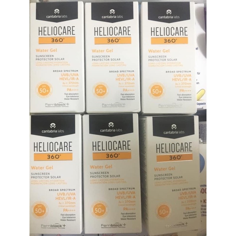 kem chống nắng Heliocare water gel