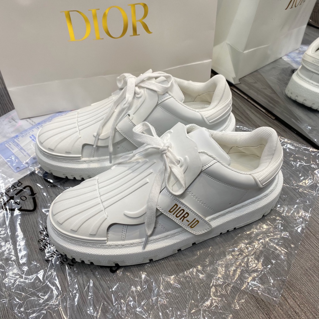 Giày Sneaker Luxury Dior D.I.O.R ID Full White-Siêu Cấp