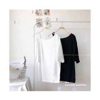 Áo ngắn tay trễ vai