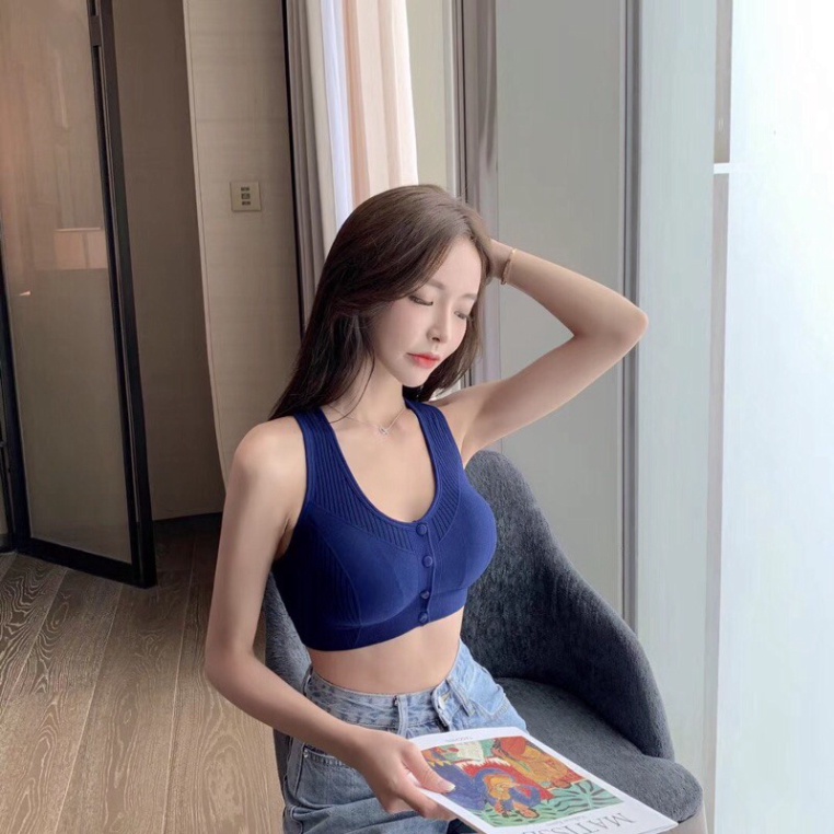 Áo Bra yoga - tập gym - đạp xe - có mút ngực 0322