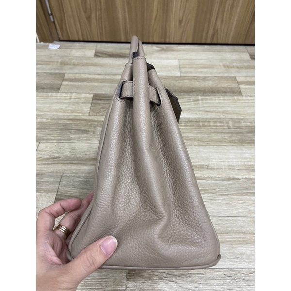 Túi si da thật dáng HM
