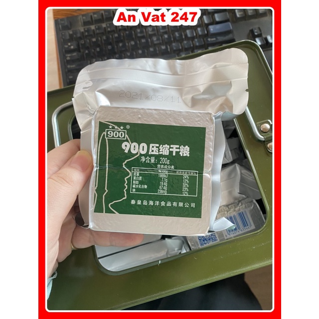 siêu ngon1 Gói LƯƠNG KHÔ QUÂN ĐỘI 200g - THƠM NGON HẤP DẪN [ Siêu Hot ]