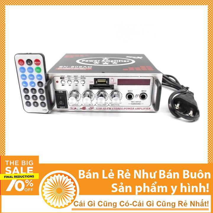 Âm Ly Karaoke, Amly Mini 300W Nghe Nhạc Chất AV-08