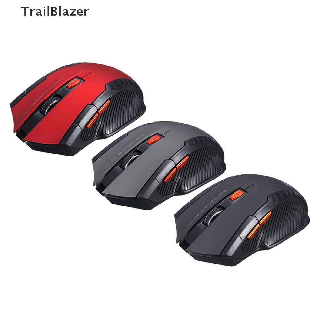 Chuột quang chơi game không dây 2.4Ghz 6D có thể điều chỉnh DPI thiết kế cá tính
