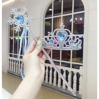 Vương Miện Elsa và đũa thần cho bé hóa thân công chúa elsa cực đẹp