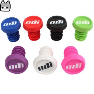 2 pcs odi mountain bicycle grip anti-slip firm handlebar caps mtb bike lightweight bar end plugs for mtb bmx dh fr