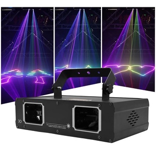 Đèn laser 2 cửa 7 màu rgb - chuyên dùng trong bar , nhà hàng tiệc cưới ,