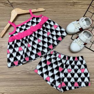 Combo 4 bộ cotton áo dây xuất dư