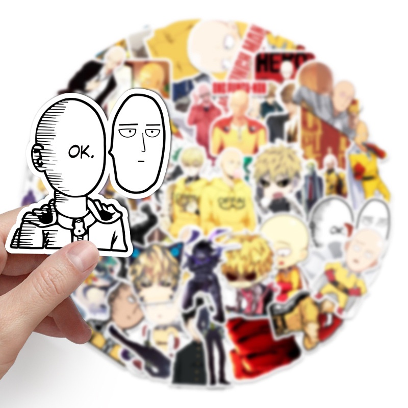 Hình dán sticker anime One Punch Man - DB.154