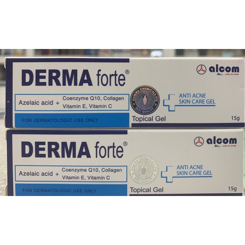 (CHÍNH HÃNG) Gel Mờ Thâm Giảm Mụn Derma Forte 15g