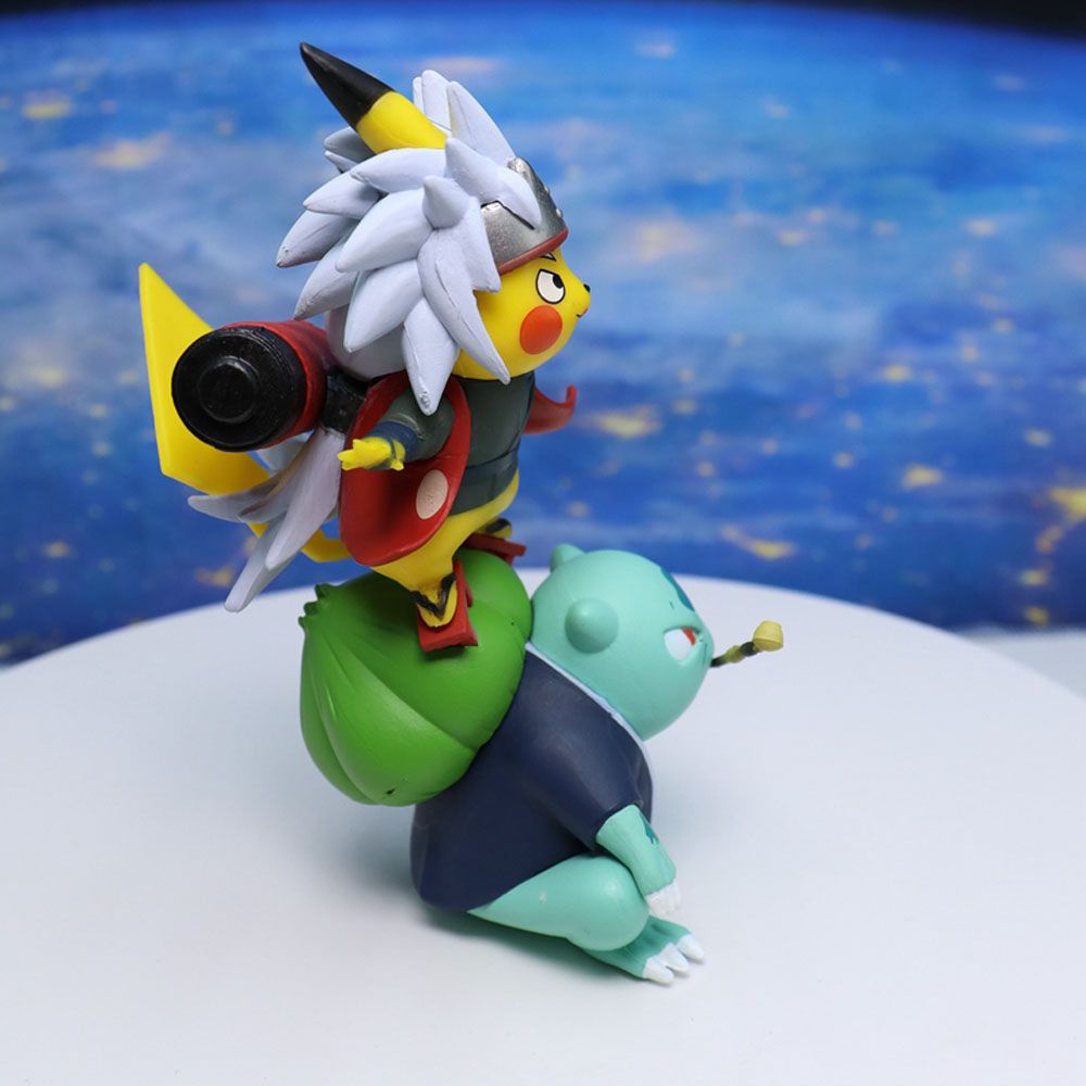 Mô Hình Nhân Vật Pikachu Hóa Trang Naruto Bằng Pvc