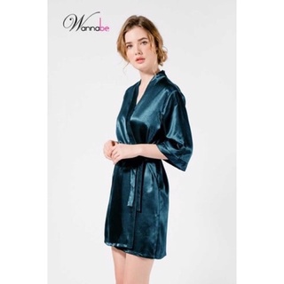 áo choàng lụa makeup,salon,spa -áo choàng ngủ