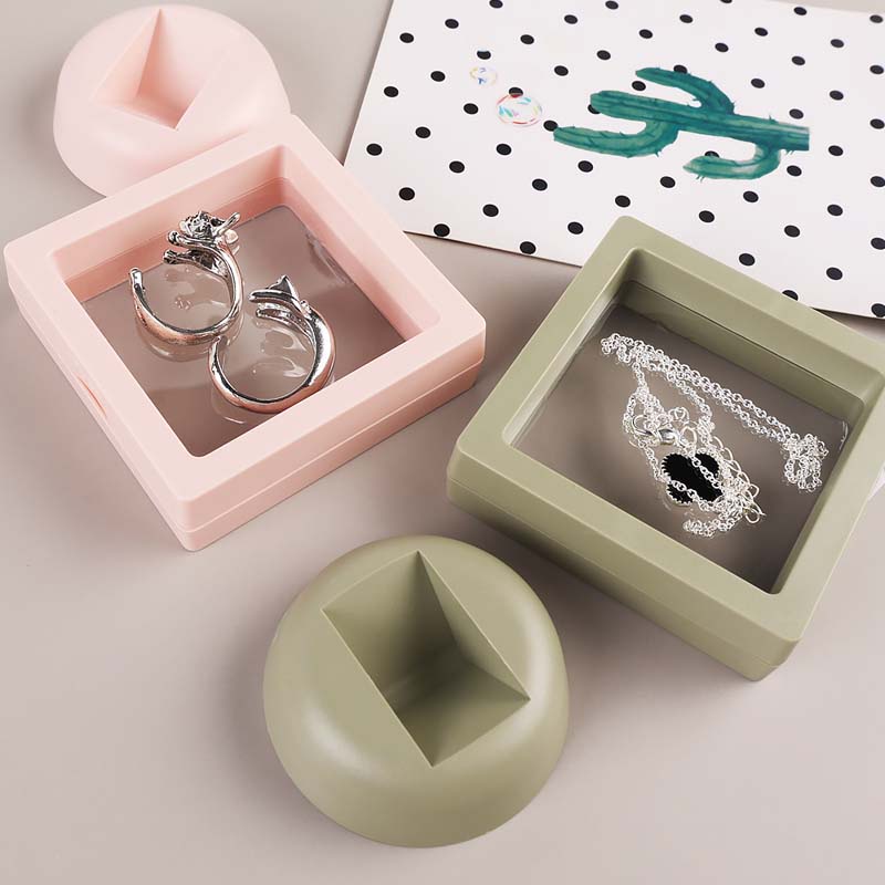 Hộp nhựa PE đựng trưng bày nhẫn, khuyên tai