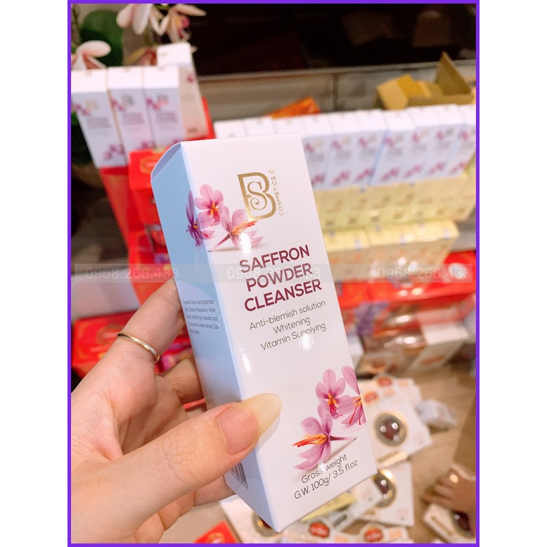 Saffron Powder Clean - Bột rửa mặt Saffron 3 In 1(Hàng chính hãng) | BigBuy360 - bigbuy360.vn